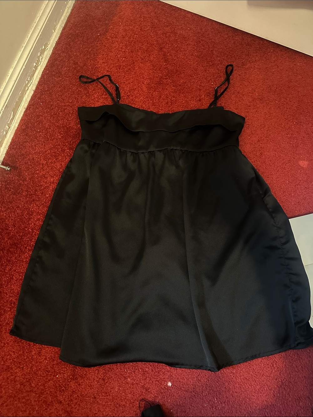 Princess Polly Black Babydoll Dress